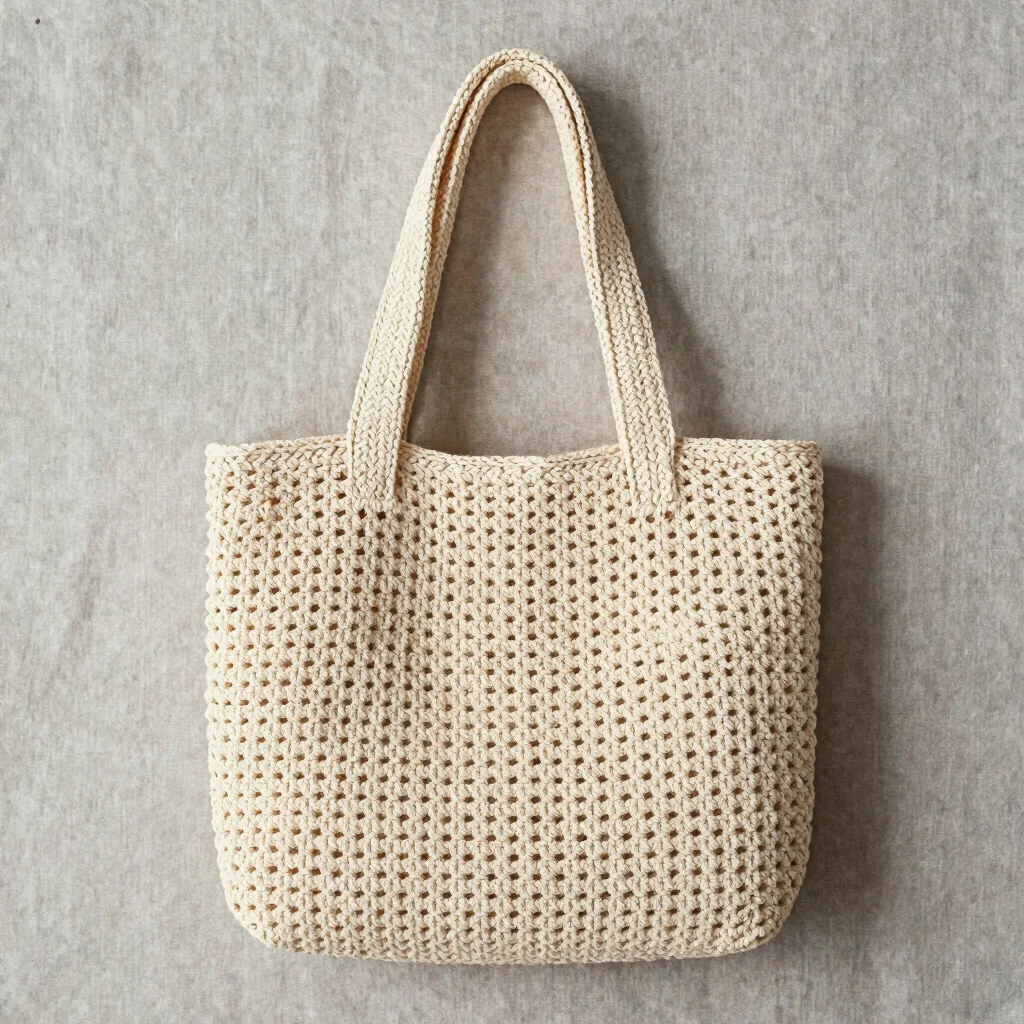 Minimalist Cotton Tote Bag